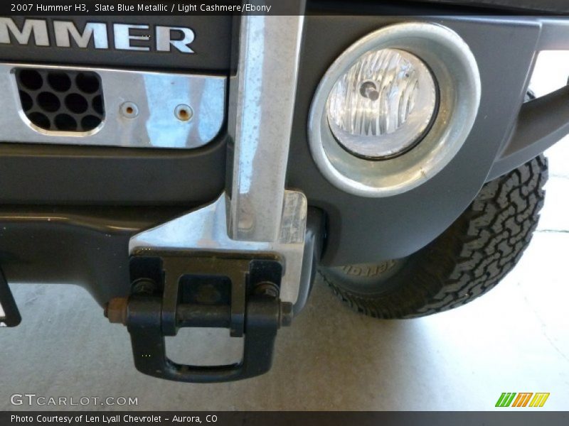 Slate Blue Metallic / Light Cashmere/Ebony 2007 Hummer H3