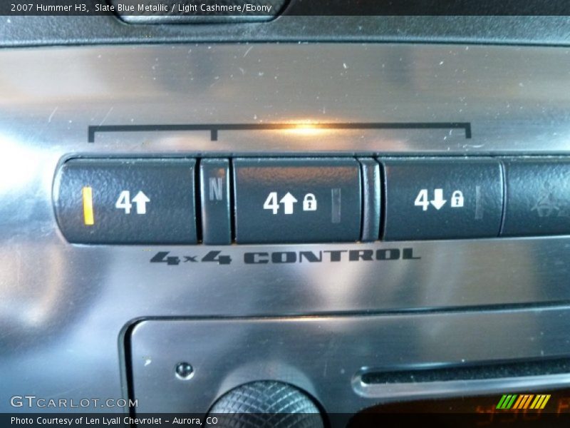 Slate Blue Metallic / Light Cashmere/Ebony 2007 Hummer H3