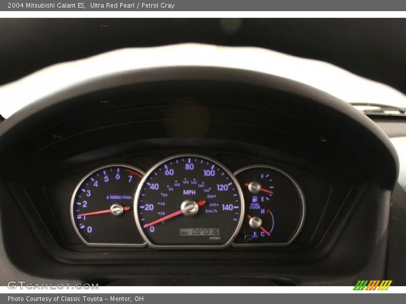 Ultra Red Pearl / Petrol Gray 2004 Mitsubishi Galant ES
