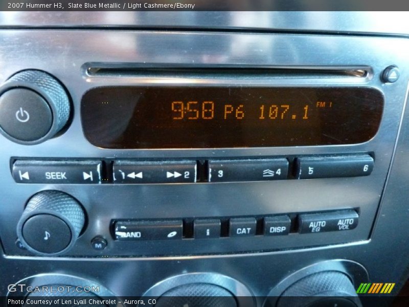Slate Blue Metallic / Light Cashmere/Ebony 2007 Hummer H3