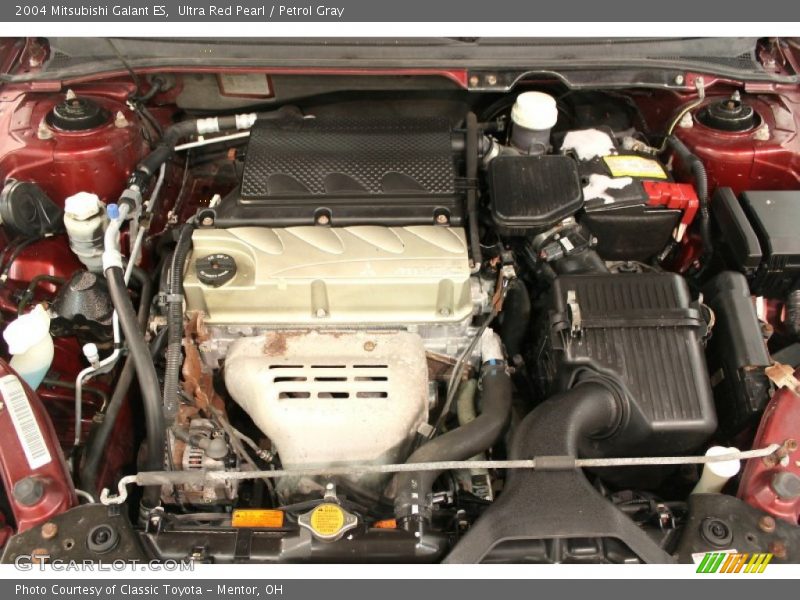 Ultra Red Pearl / Petrol Gray 2004 Mitsubishi Galant ES