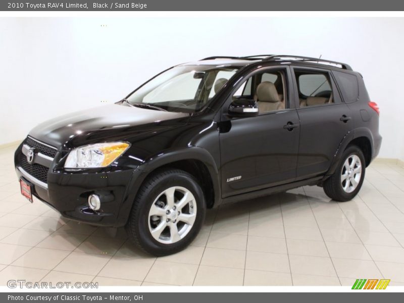 Black / Sand Beige 2010 Toyota RAV4 Limited
