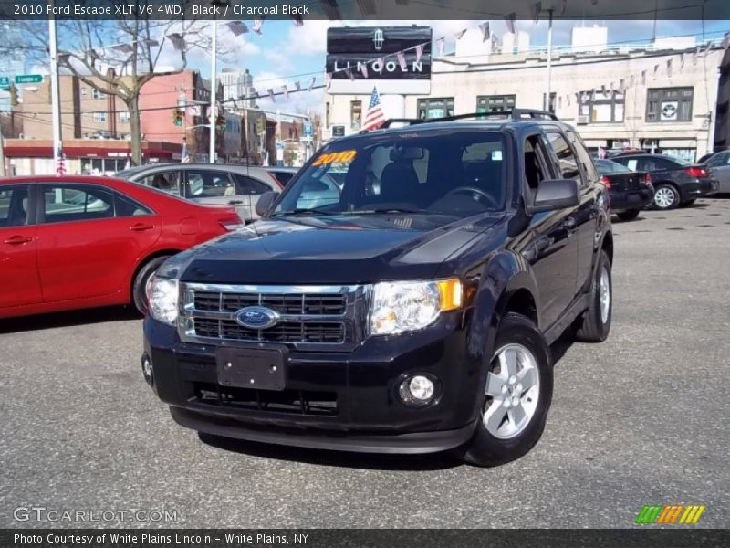 Black / Charcoal Black 2010 Ford Escape XLT V6 4WD