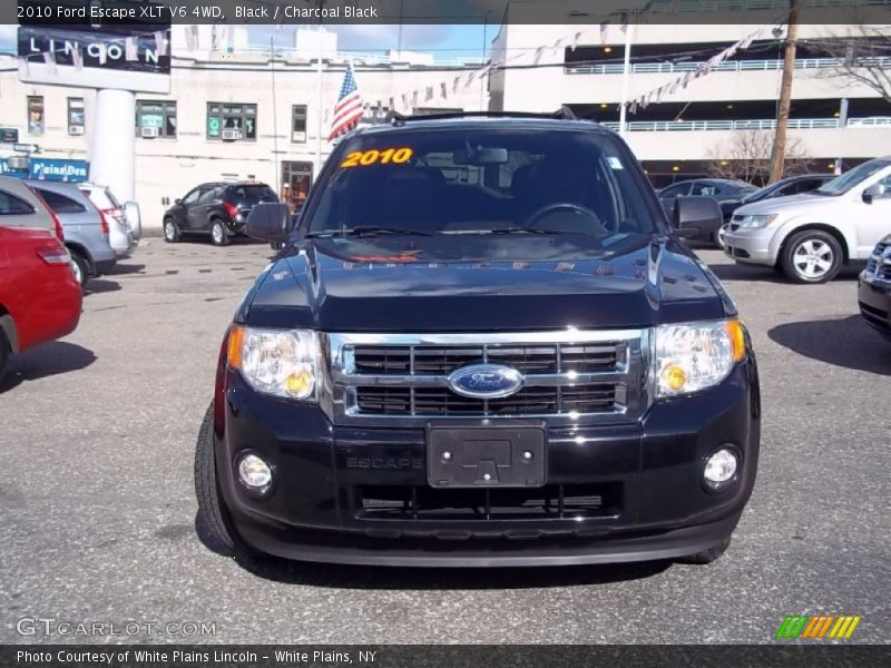 Black / Charcoal Black 2010 Ford Escape XLT V6 4WD