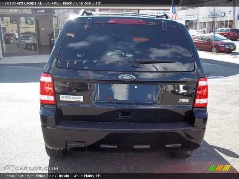 Black / Charcoal Black 2010 Ford Escape XLT V6 4WD