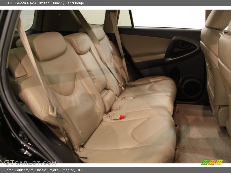 Black / Sand Beige 2010 Toyota RAV4 Limited