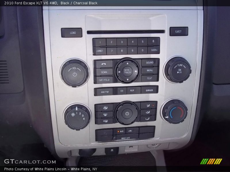 Black / Charcoal Black 2010 Ford Escape XLT V6 4WD