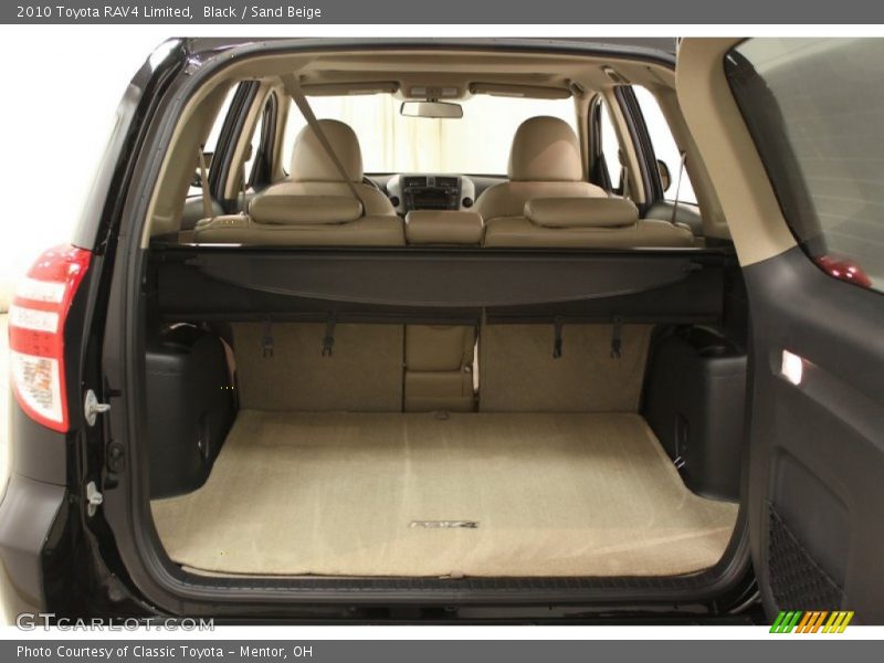 Black / Sand Beige 2010 Toyota RAV4 Limited