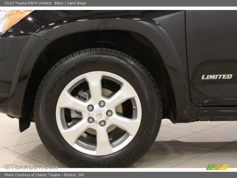 Black / Sand Beige 2010 Toyota RAV4 Limited