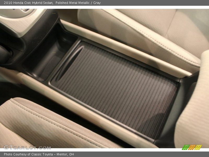 Polished Metal Metallic / Gray 2010 Honda Civic Hybrid Sedan