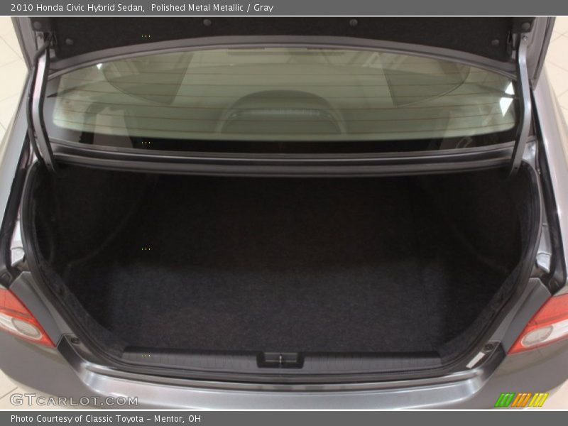 Polished Metal Metallic / Gray 2010 Honda Civic Hybrid Sedan