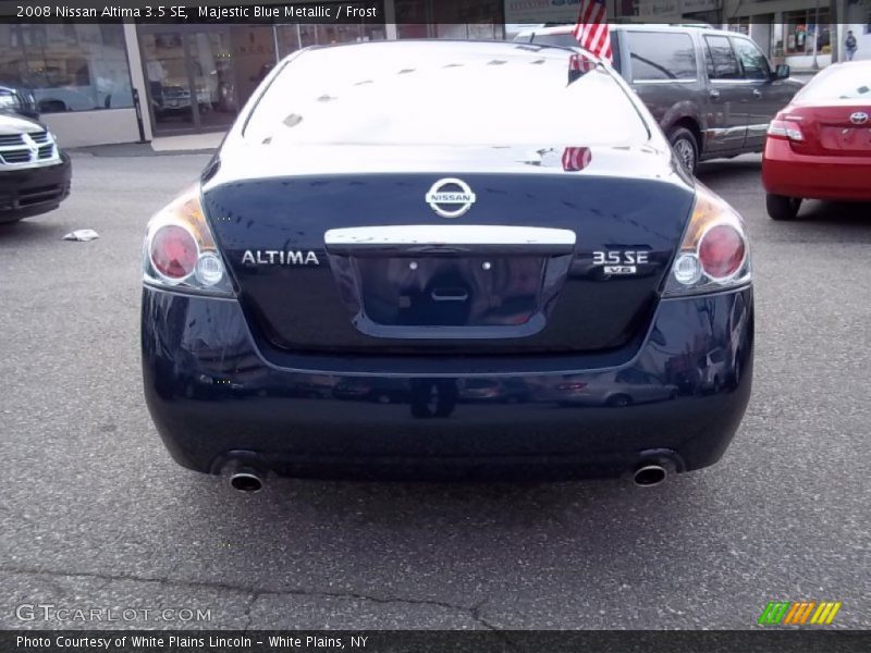 Majestic Blue Metallic / Frost 2008 Nissan Altima 3.5 SE