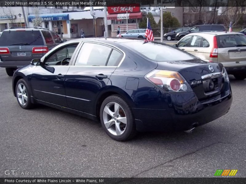 Majestic Blue Metallic / Frost 2008 Nissan Altima 3.5 SE