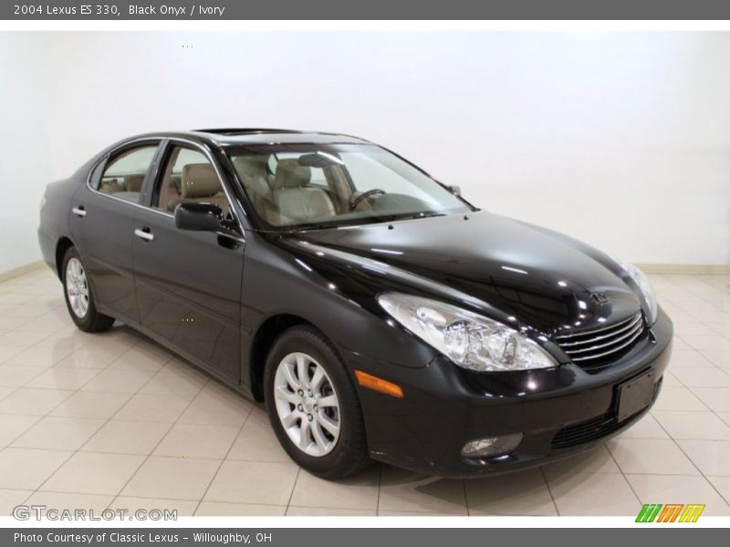 Black Onyx / Ivory 2004 Lexus ES 330