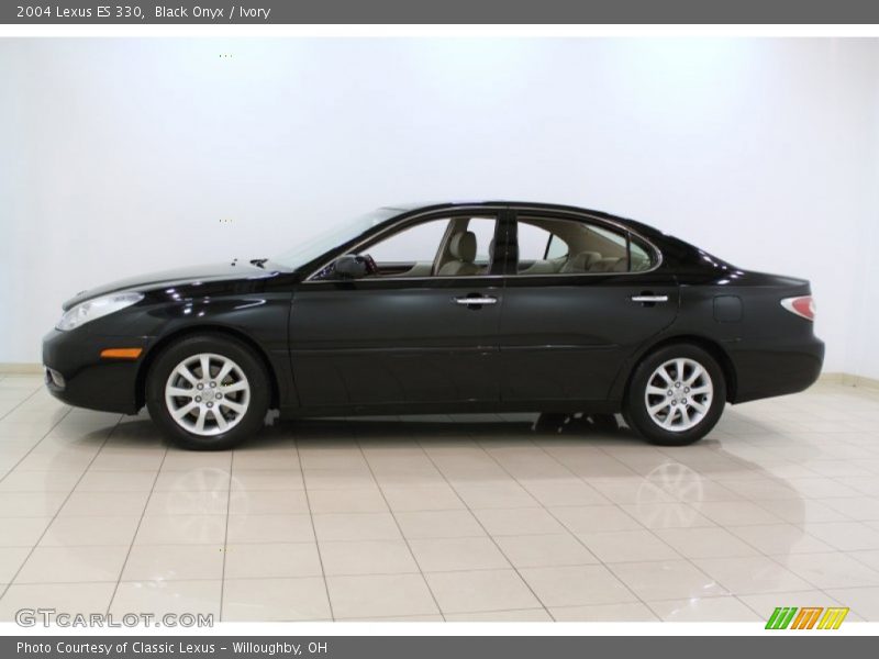 Black Onyx / Ivory 2004 Lexus ES 330