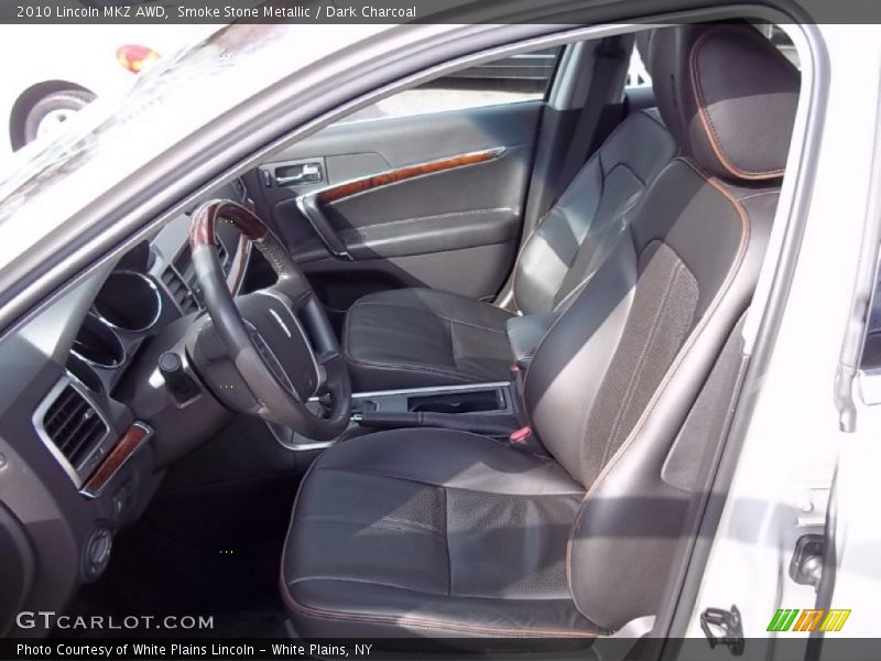 Smoke Stone Metallic / Dark Charcoal 2010 Lincoln MKZ AWD