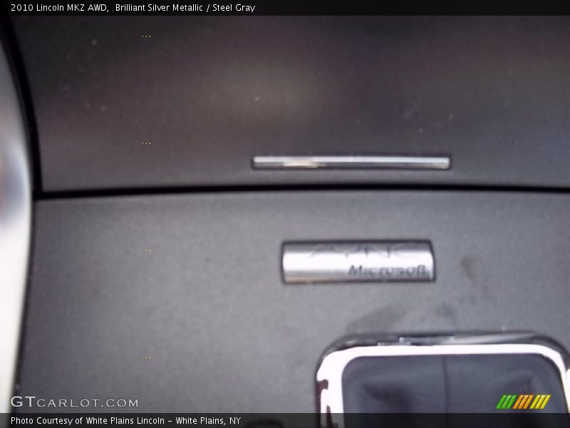 Brilliant Silver Metallic / Steel Gray 2010 Lincoln MKZ AWD