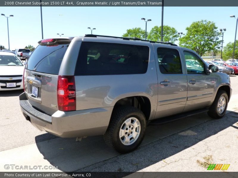 Graystone Metallic / Light Titanium/Dark Titanium 2008 Chevrolet Suburban 1500 LT 4x4
