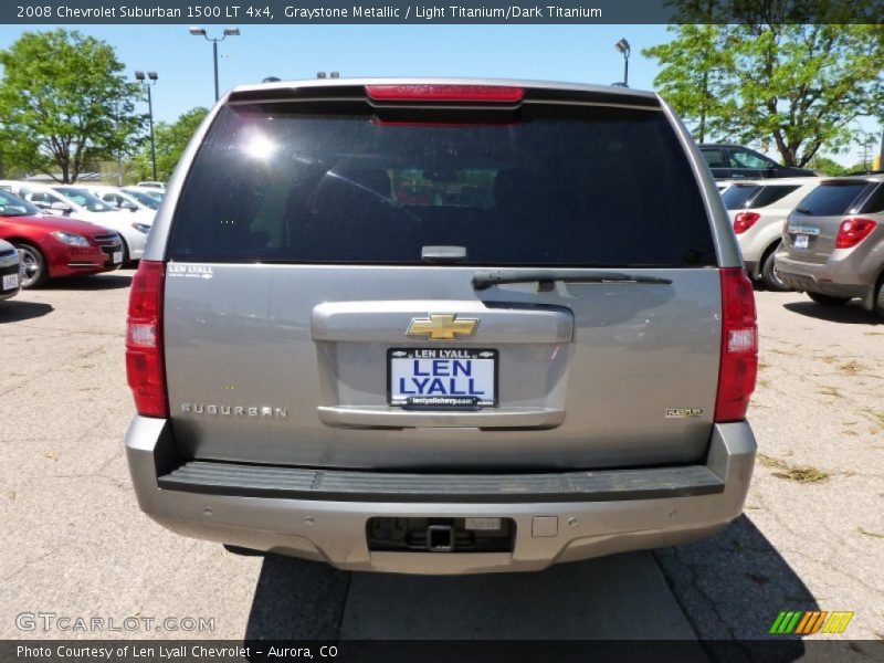 Graystone Metallic / Light Titanium/Dark Titanium 2008 Chevrolet Suburban 1500 LT 4x4