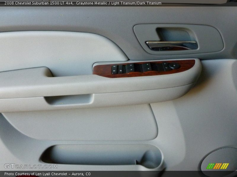 Graystone Metallic / Light Titanium/Dark Titanium 2008 Chevrolet Suburban 1500 LT 4x4