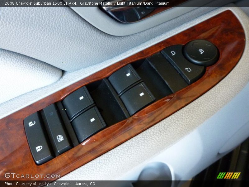 Graystone Metallic / Light Titanium/Dark Titanium 2008 Chevrolet Suburban 1500 LT 4x4