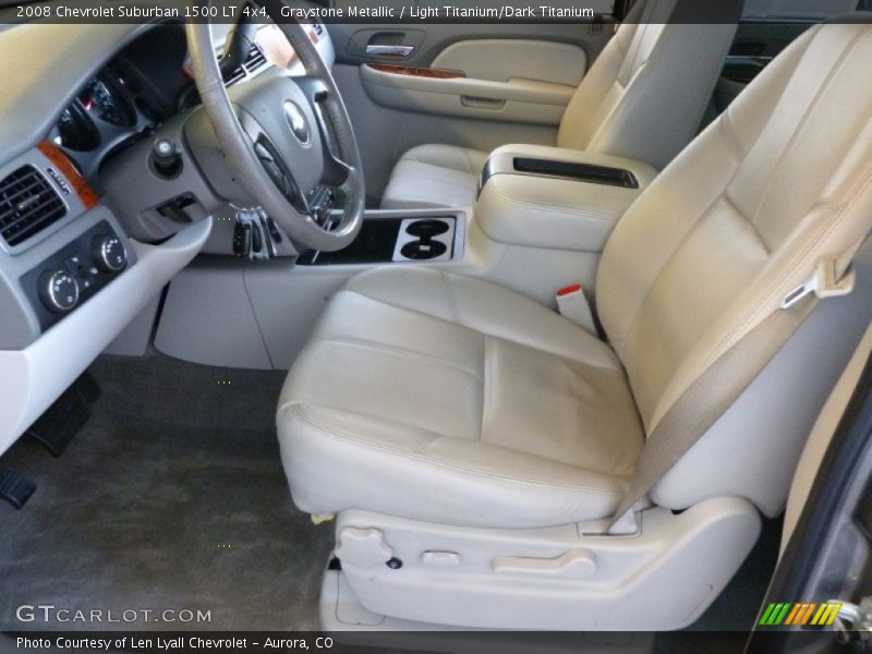 Graystone Metallic / Light Titanium/Dark Titanium 2008 Chevrolet Suburban 1500 LT 4x4
