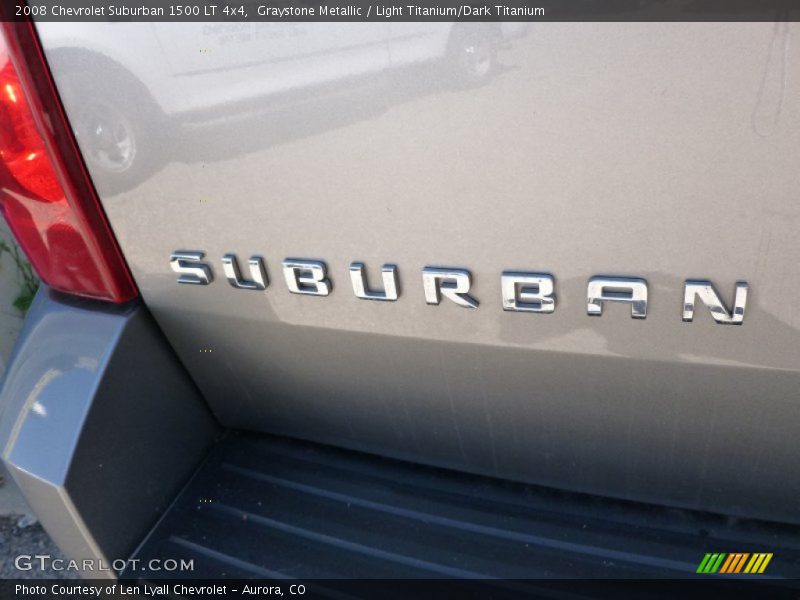 Graystone Metallic / Light Titanium/Dark Titanium 2008 Chevrolet Suburban 1500 LT 4x4