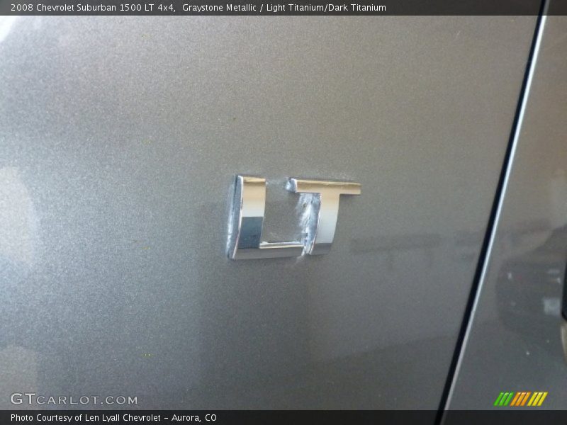 Graystone Metallic / Light Titanium/Dark Titanium 2008 Chevrolet Suburban 1500 LT 4x4