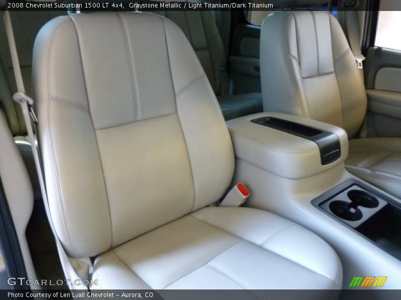Graystone Metallic / Light Titanium/Dark Titanium 2008 Chevrolet Suburban 1500 LT 4x4