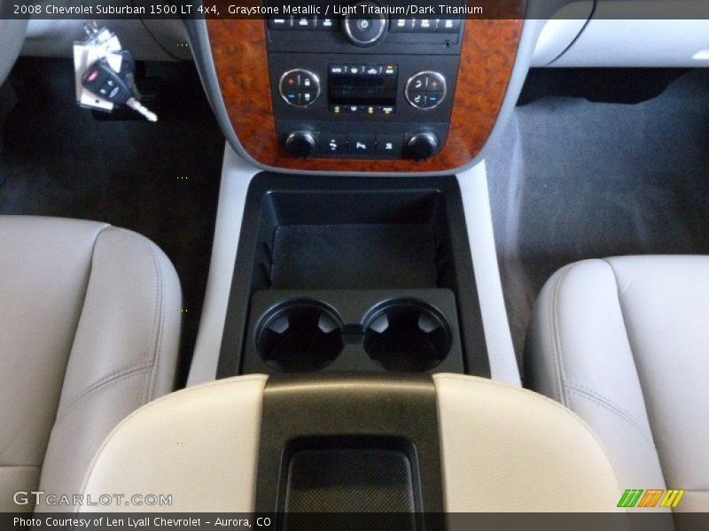 Graystone Metallic / Light Titanium/Dark Titanium 2008 Chevrolet Suburban 1500 LT 4x4