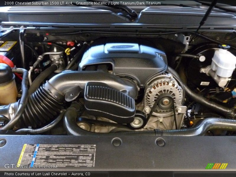 Graystone Metallic / Light Titanium/Dark Titanium 2008 Chevrolet Suburban 1500 LT 4x4