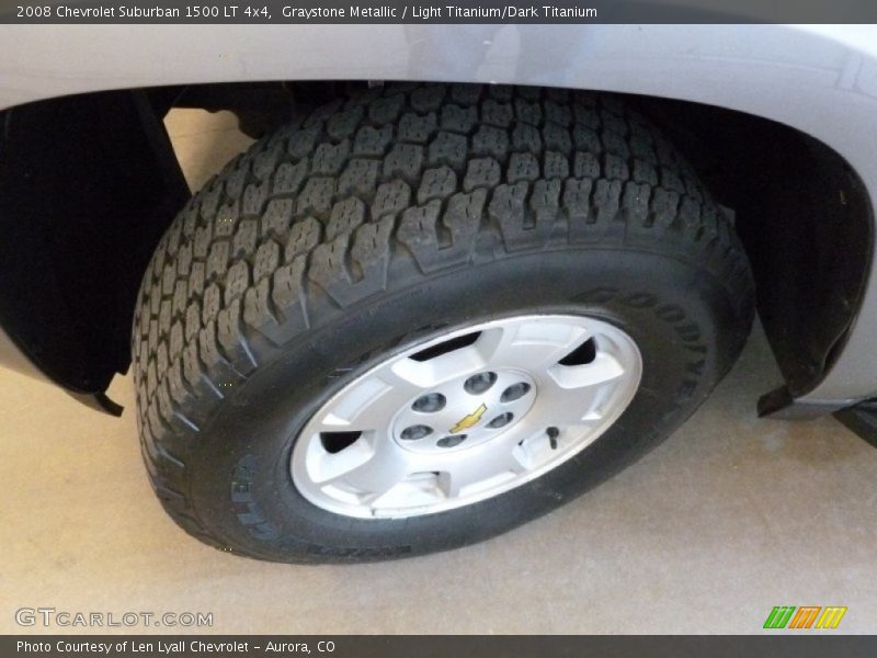 Graystone Metallic / Light Titanium/Dark Titanium 2008 Chevrolet Suburban 1500 LT 4x4