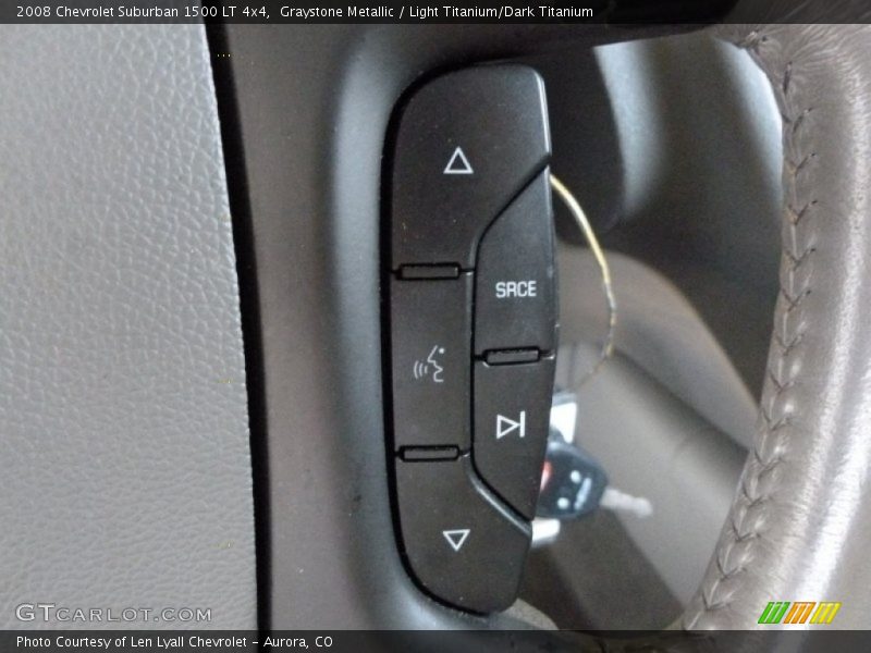 Graystone Metallic / Light Titanium/Dark Titanium 2008 Chevrolet Suburban 1500 LT 4x4