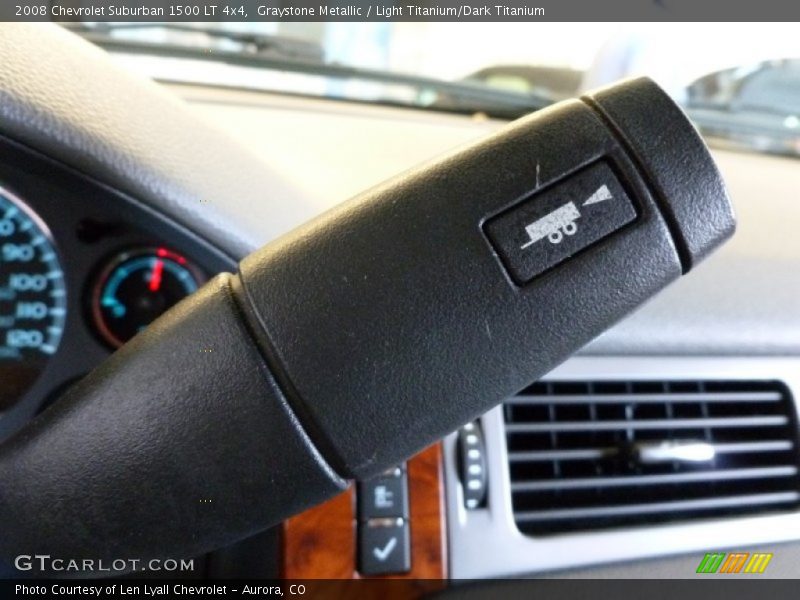 Graystone Metallic / Light Titanium/Dark Titanium 2008 Chevrolet Suburban 1500 LT 4x4