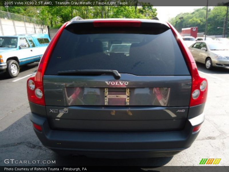 Titanium Gray Metallic / Taupe/Light Taupe 2005 Volvo XC90 2.5T AWD