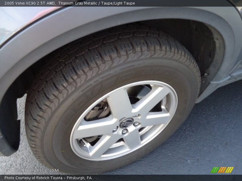 Titanium Gray Metallic / Taupe/Light Taupe 2005 Volvo XC90 2.5T AWD