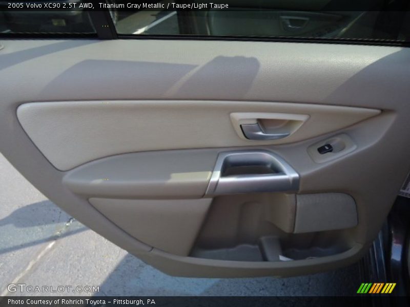 Titanium Gray Metallic / Taupe/Light Taupe 2005 Volvo XC90 2.5T AWD