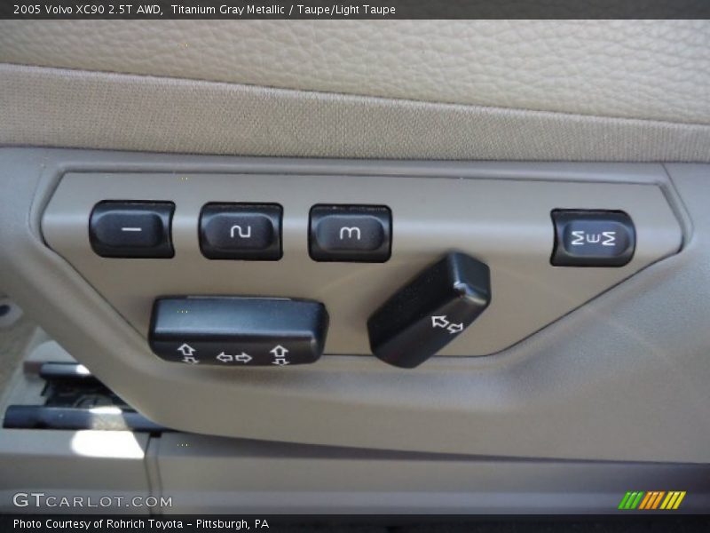 Titanium Gray Metallic / Taupe/Light Taupe 2005 Volvo XC90 2.5T AWD