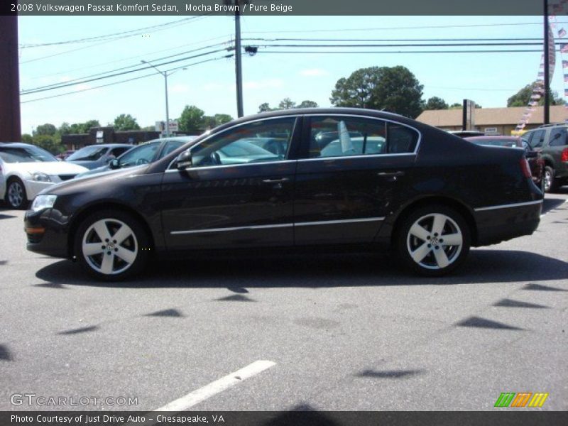 Mocha Brown / Pure Beige 2008 Volkswagen Passat Komfort Sedan