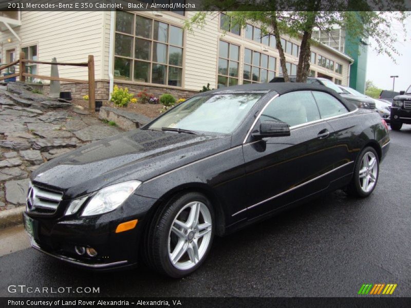 Black / Almond/Mocha 2011 Mercedes-Benz E 350 Cabriolet