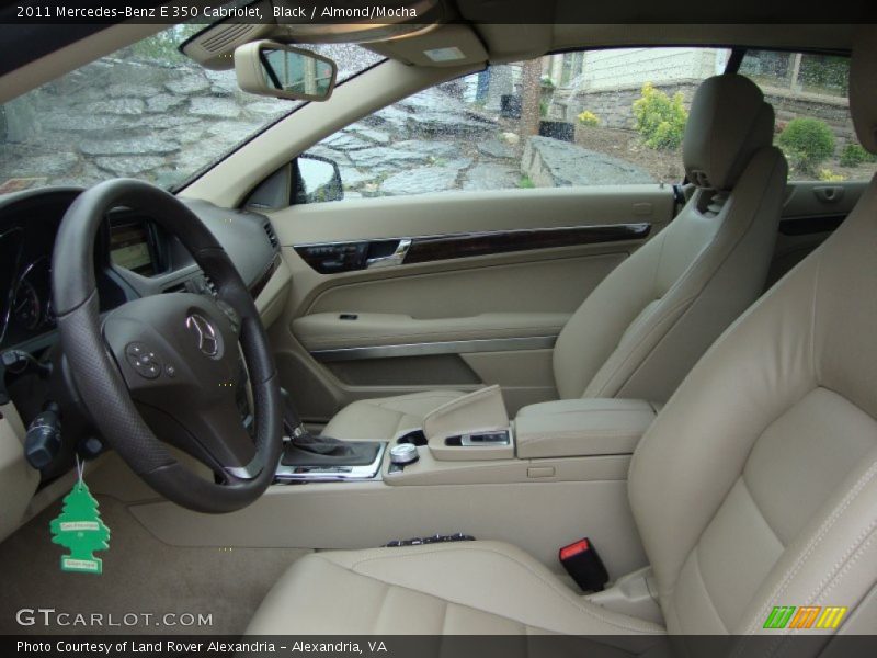 Black / Almond/Mocha 2011 Mercedes-Benz E 350 Cabriolet