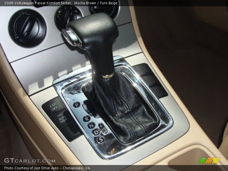 Mocha Brown / Pure Beige 2008 Volkswagen Passat Komfort Sedan
