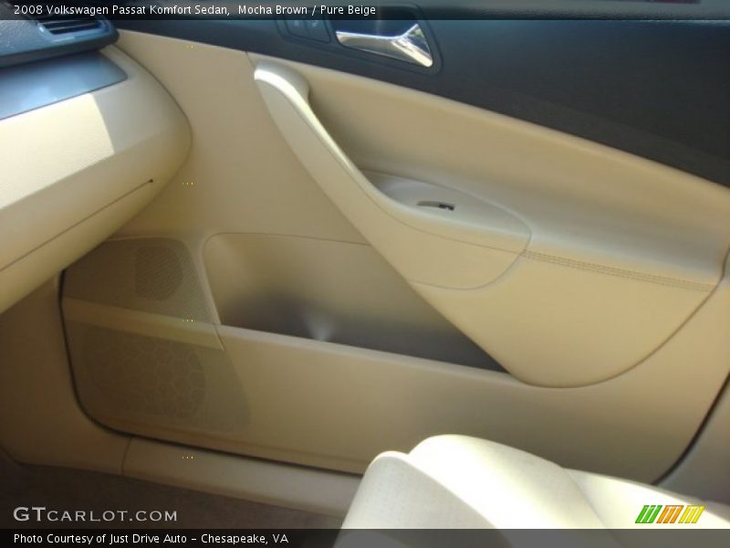 Mocha Brown / Pure Beige 2008 Volkswagen Passat Komfort Sedan