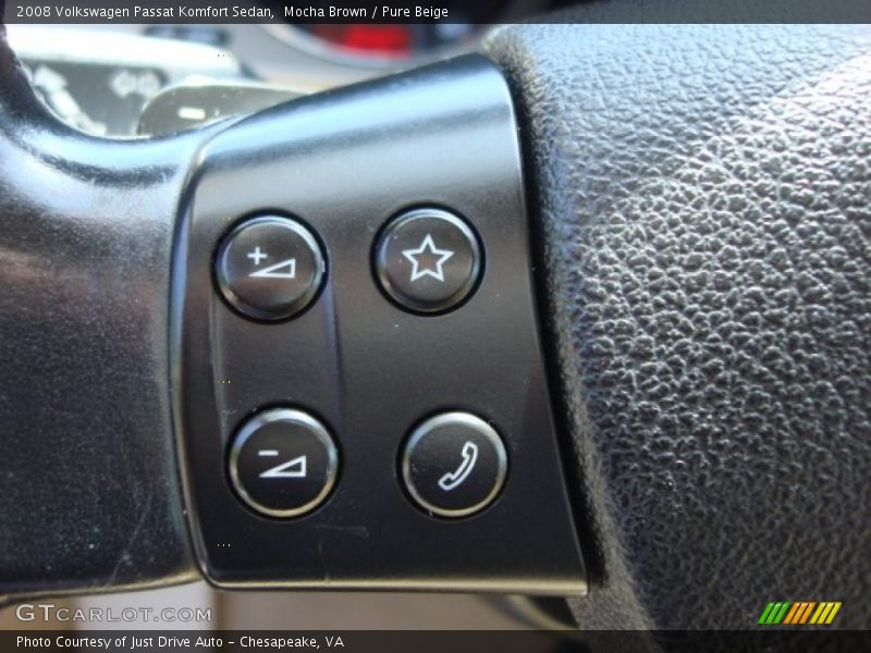 Mocha Brown / Pure Beige 2008 Volkswagen Passat Komfort Sedan