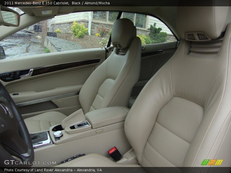 Black / Almond/Mocha 2011 Mercedes-Benz E 350 Cabriolet