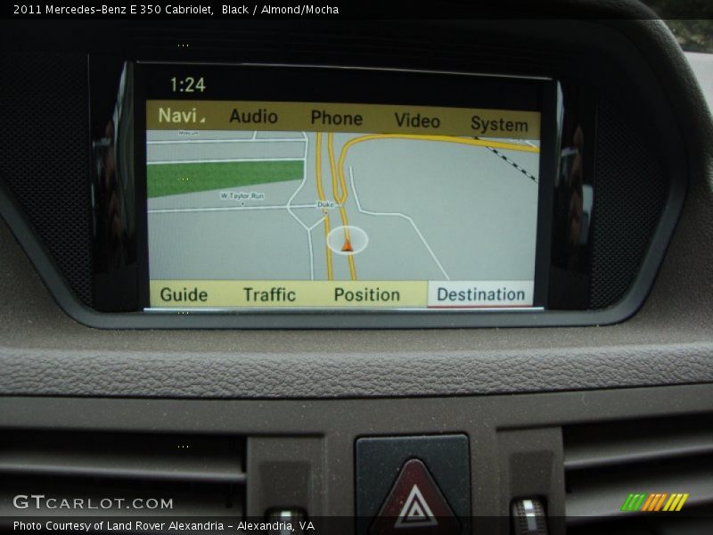 Black / Almond/Mocha 2011 Mercedes-Benz E 350 Cabriolet