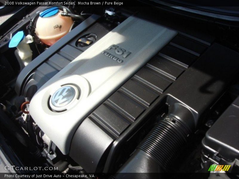 Mocha Brown / Pure Beige 2008 Volkswagen Passat Komfort Sedan