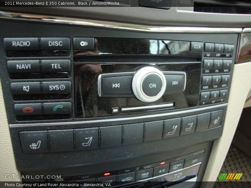 Black / Almond/Mocha 2011 Mercedes-Benz E 350 Cabriolet