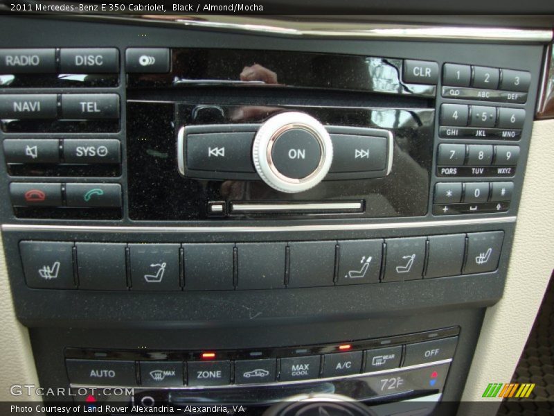 Black / Almond/Mocha 2011 Mercedes-Benz E 350 Cabriolet