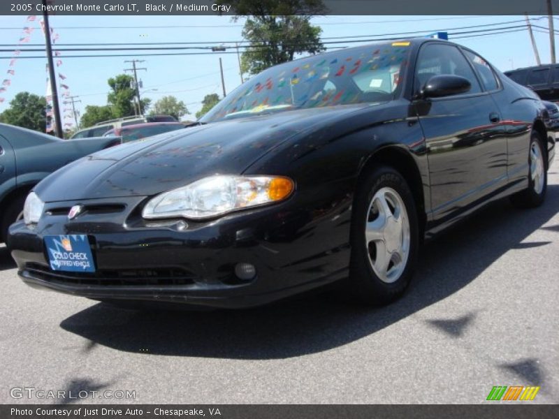 Black / Medium Gray 2005 Chevrolet Monte Carlo LT